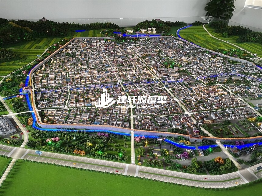 绥中城市规划模型