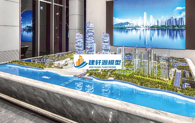 绥中富春-金茂星外滩模型