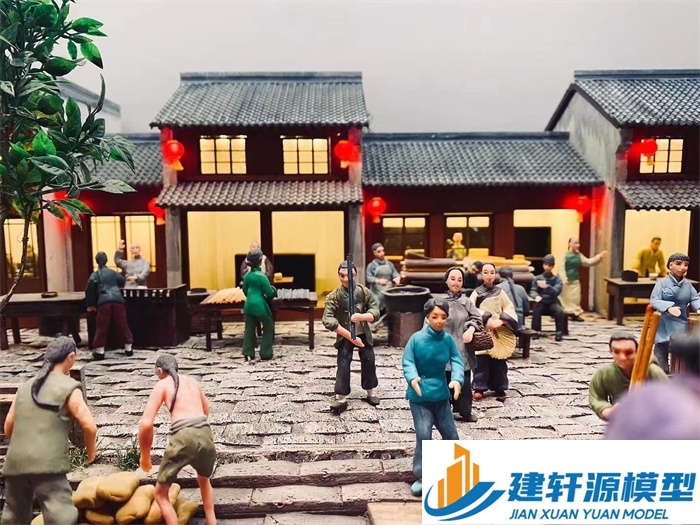 绥中香市微缩模型
