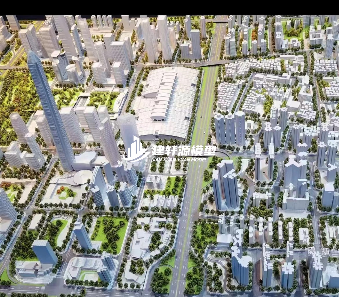 绥中城市规划模型