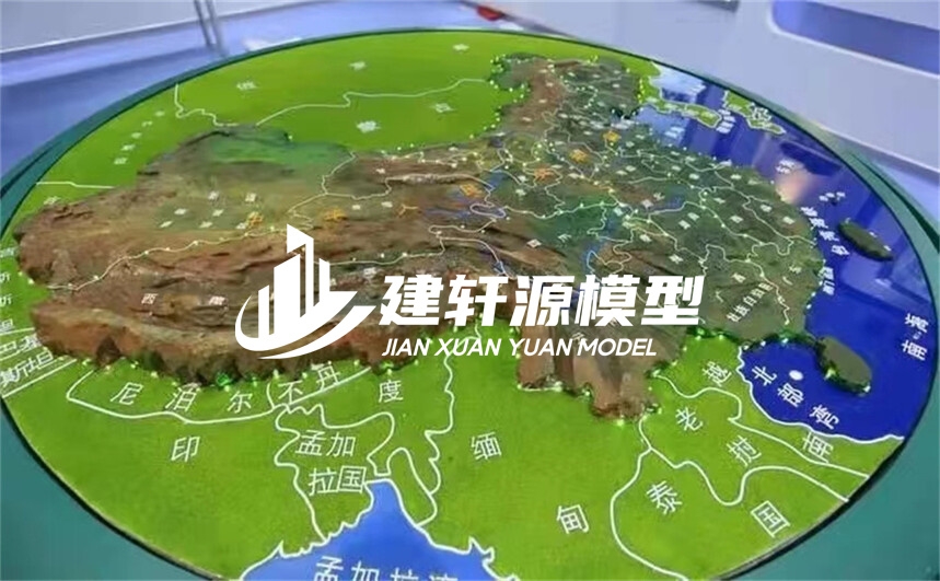 绥中地形模型制作