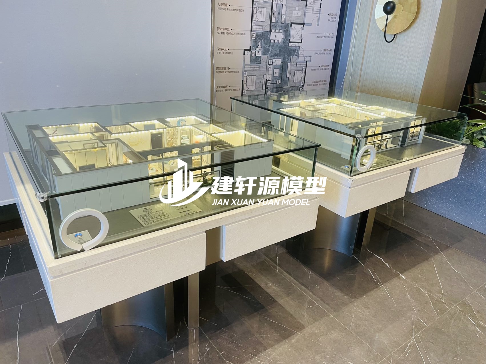 绥中中梁地产户型模型制作