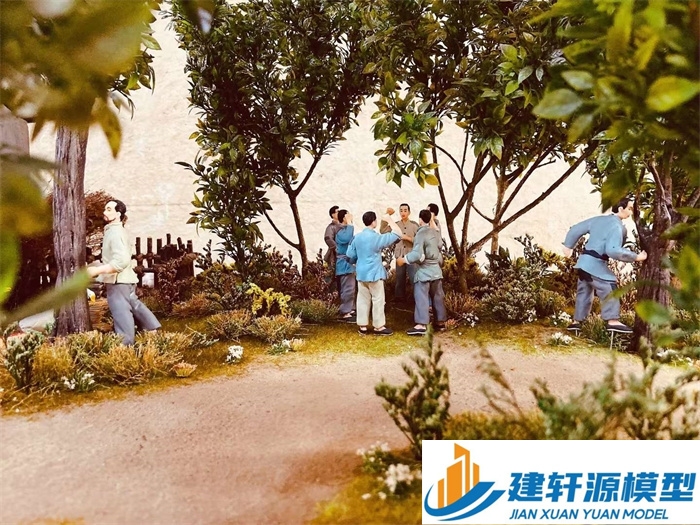 绥中径山·中共临余工委建立场景模型